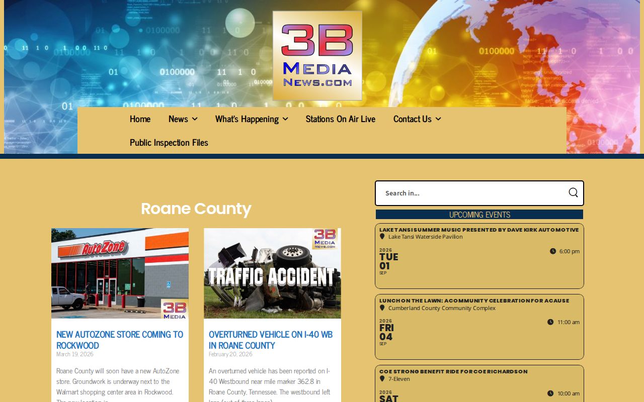 Roane County arrest news source page